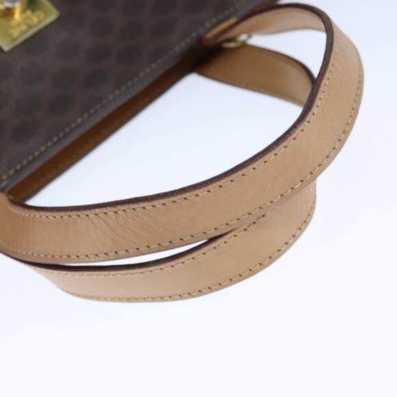 CELINE Macadam Canvas Hand Bag PVC Leather 2way Brown Auth 111490 - Picture 7 of 16